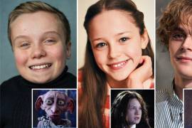 Personajes. Bonnie Hill y Lenny Rush se incorporan al elenco de la serie como Ginny Weasley y Dobby, respectivamente.