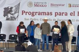 A nombre de los laguneros, el gobernador Manolo Jiménez solicitó a la presidenta Claudia Sheinbaum, la continuidad de los apoyos para el campo