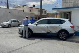 El conductor de una Seat Tarraco no respetó el señalamiento de alto y provocó un choque contra una Chrysler Town &amp; Country en el cruce de Eulalio Gutiérrez Treviño e Ignacio de Lallave.