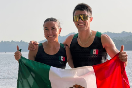 Kenia Lechuga y Alexis López aportaron uno de los tres oros conseguidos por el remo en la jornada.