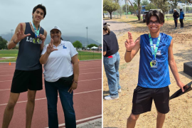 El atleta Ángel Fernando García Garza obtuvo la medalla de plata en los 110 metros con vallas Sub 18 en la Copa Nuevo León 2026.