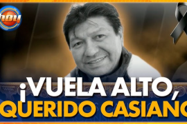 Carlos Casiano, inicialmente camarógrafo, ascendió gracias a su talento y dedicación a ser Floor Manager (Jefe de Piso).