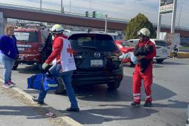 Un menor fue valorado para descartar lesiones que pudieran poner en riego su vida.