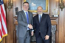 Marcelo Ebrard sostuvo en junio una reunión con el secretario de Comercio de EU, Howard Lutnick, en el marco de una agenda de trabajo.