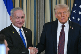 ‘Tenemos a casi todo el mundo a bordo’, aseguró Trump, en alusión a la reacción positiva de países árabes y europeos a la propuesta de paz en 20 puntos. FOTO: