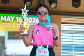 Gasca registró 3 horas, 26 minutos y 47 segundos en el Maratón de Irving, Texas, donde ganó el primer lugar de su categoría Máster.