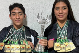 Los nadadores del Centro Acuático Coahuila 2000 destacaron durante la competencia celebrada en Pachuca, Hidalgo.