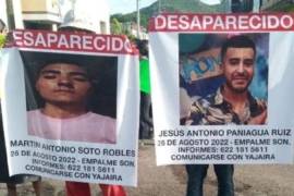 Los cuerpos de Martín Antonio, de 23 años, y Jesús Antonio, de 24, fueron hallados en las inmediaciones del lugar conocido como Capilla de la Santa Muerte