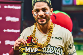 Fabricio Macías conectó dos imparables y produjo tres carreras en la victoria de Tomateros de Culiacán por 6-3 sobre Algodoneros de Guasave.