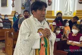 El obispo emérito de San Cristóbal de las Casas, Felipe Arizmendi, ofició la misa de exequias del sacerdote Marcelo Pérez, a 24 horas de su asesinato .