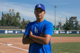 Bryan Lara Ortega busca forjar una carrera inigualable en las Grandes Ligas, a sus 16 años y con la firma estampada con los Dodgers de Los Ángeles.