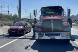 El accidente ocurrió en el kilómetro 9 de la carretera Saltillo-Torreón