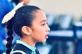 La joven saltillense suma experiencia en Aguascalientes, donde se reúne con deportistas infantiles de diferentes estados para disputar el torneo nacional.