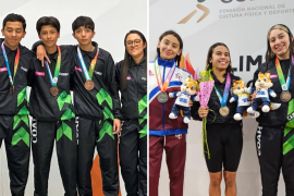 Nadadores coahuilenses volvieron a subir al podio en la Olimpiada Nacional 2026 con actuaciones destacadas en pruebas de dorso, libre y mariposa.