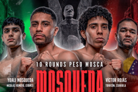La función arrancará a las 18:00 horas y tendrá como combate principal el duelo entre el coahuilense y el mexiquense.