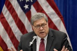 Renuncia el fiscal general de EU, William Barr, confirma Trump