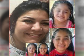 La Fiscalia General de Justicia del estado emitoó un reporte de búsqueda por Abril de Nazaret Salazar Rodríguez y sus hijas