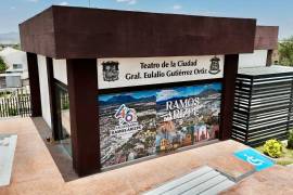 El Teatro Eulalio Gutiérrez Ortiz se ha consolidado como uno de los principales espacios para la promoción cultural en Ramos Arizpe.