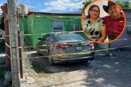 La vivienda donde fueron encontrados sin vida Amalia y Eduardo permanece asegurada por la Fiscalía.