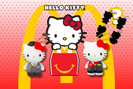 McDonald’s lanzó en México una colección exclusiva de 10 peluches de Hello Kitty en la Cajita Feliz, edición limitada que ha generado gran expectativa entre coleccionistas y fanáticos de Sanrio