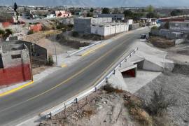 En la colonia El Álamo el puente acabó con el riesgo que significaban las lluvias tanto para transeúntes como para automovilistas.