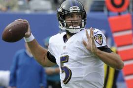 Joe Flacco regresó a las practicas de Ravens