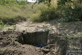 Encuentran restos humanos en fosas clandestinas, ubicadas en Mazatán, Sinaloa.