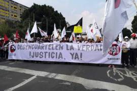 En el Zócalo capitalino reiteraron también que su lucha “histórica es contra la impunidad”