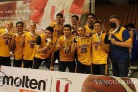 Lobos de la UAdeC se coronaron campeones nacionales en el baloncesto universitario