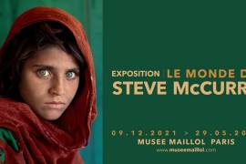 El Museo Maillol de París exhibe en más de 150 fotografías el trabajo del fotógrafo estadounidense Steve McCurry. Musée Maillo/Twitter