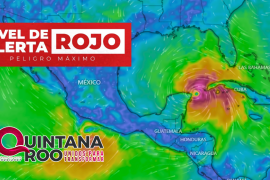 La gobernadora de Quintana Roo, Mara Lezama, declaró Alerta Roja en municipios como Cancún, Isla Mujeres, Cozumel, Lázaro Cárdenas y Puerto Morelos debido a la tormenta tropical Helene