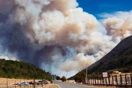 El incendio ocurrido en 2021 consumió más de 3 mil 500 hectáreas en Coahuila y más de 8 mil en Nuevo León.