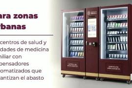 El Gobierno de México anunció la instalación de máquinas dispensadoras para entregar gratuitamente 22 medicamentos destinados a pacientes con enfermedades crónicas en zonas urbanas del país.