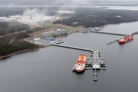 El sitio costero, operado por la empresa petrolera estatal rusa Transneft, tiene capacidad para manejar cientos de miles de barriles al día.