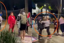 La fotodocumentalista Abril Ángel fue agredida con un tubo mientras documentaba una protesta en la Ciudad de México.