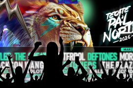 El festival Pa’l Norte anunció el lineup oficial para su edición 2026, que se realizará del 27 al 29 de marzo en el Parque Fundidora de Monterrey.