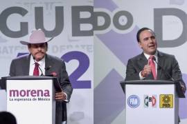 Manolo y Guadiana encabezan las encuestas. De las Heras Demotecnia ubicó a Jiménez Salinas en primer lugar en la preferencia de los electores y en segundo colocó a Guadiana, con una diferencia de 17 puntos.