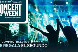 Ocesa, Ticketmaster y Banamex han lanzado una oportunidad que no te puedes perder, más de 150 conciertos y festivales en México al 2x1.