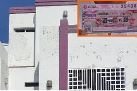 La vivienda rifada por la Lotería Nacional en Tlaquepaque, Jalisco, quedó nuevamente ocupada tras la irrupción de un grupo armado, según denunció la ganadora.