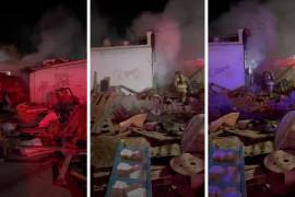 Las llamas consumieron parte del inmueble antes de ser controladas, sin que se reportaran personas lesionadas.