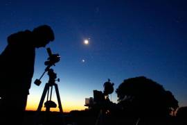 Los amantes de la astronomía tendrán la oportunidad de observar a Venus y Marte.