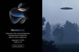 OVNIs y Apple Event este 12 de septiembre... no te los puedes perder.