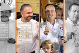 Ejercen su voto los cuatro candidatos a la gubernatura por Coahuila desde Torreón, Acuña y Saltillo.