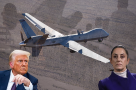 Claudia Sheinbaum: Donald Trump; dron de espionaje