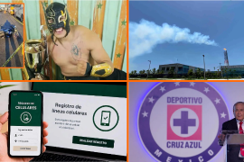 Noticias del fin de semana: Atropellan a luchador mexicano; cae producción de Dos Bocas y revisa registro del CURP en tu línea telefónica
