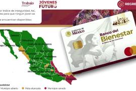 El programa Jóvenes Construyendo el Futuro ofrece en 2026 un apoyo mensual de 9 mil 582.47 pesos y seguro médico del IMSS. Así puedes consultar el mapa para saber si hay espacios en tu municipio.