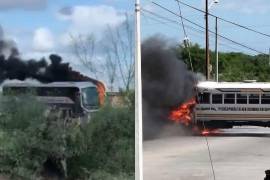 La detención de un objetivo prioritario desató bloqueos con vehículos de carga en Matamoros y Río Bravo, Tamaulipas.