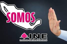 El INE rechazó el nuevo emblema de SOMOS al considerar que mantiene elementos que pueden generar identificación con símbolos de identidad nacional.