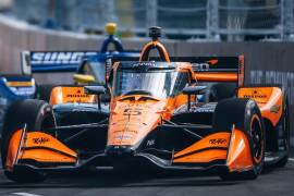 Pato O’Ward llevó el Chevrolet número 5 de Arrow McLaren hasta la quinta posición en las calles de Markham.