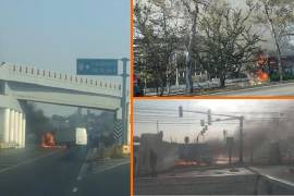 Durante la mañana de este domingo se reportan bloqueos carreteros, colocación de ponchallantas y quemas de vehículos en varios municipios de Michoacán, Tamaulipas y Jalisco.